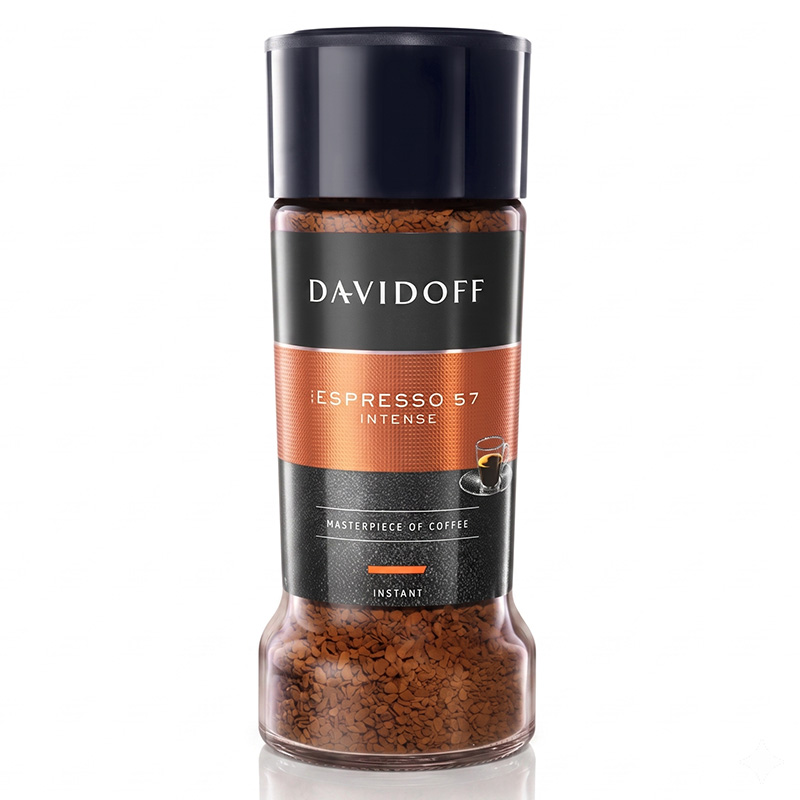 Coffee (Davidoff Instant Coffee) – Espresso 57 Intense, 100g Jar | Dhushormart.com