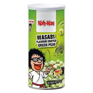 Koh-Kae Wasabi Coated Green Peas (180g) – Crunchy Spicy Snack | Dhushormart.com